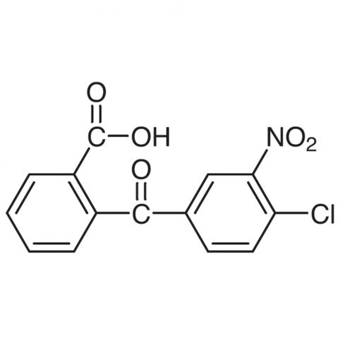 2-(4-Chloro-3-nitrobenzoyl)benzoic Acid 化学構造