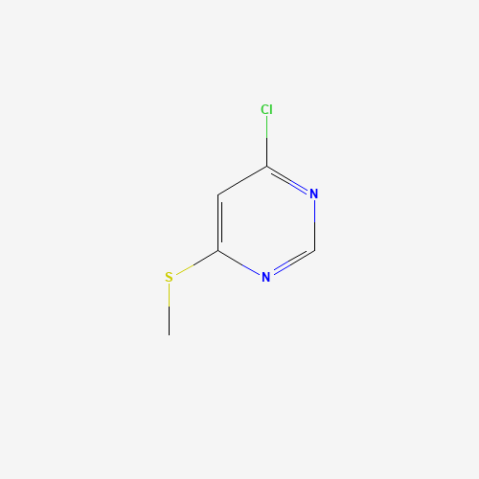 4-Chloro-6-methylthiopyrimidine Chemical Structure