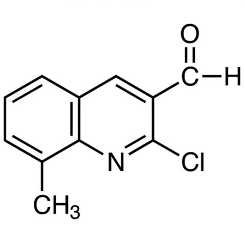 2-chloro-8-methylquinoline-3-carbaldehyde Chemical Structure