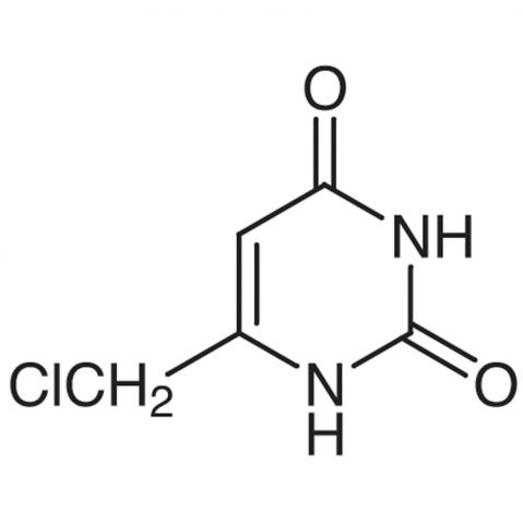 6-(Chloromethyl)uracil Chemische Struktur