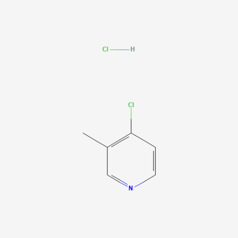 4-Chloro-3-methylpyridine hydrochloride Chemische Struktur