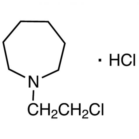 1-(2-Chloroethyl)-1H-hexahydroazepine Hydrochloride Chemical Structure