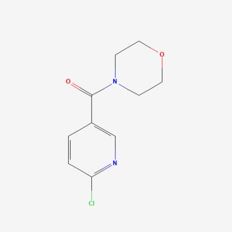 4-[(6-Chloro-3-pyridinyl)carbonyl]morpholine التركيب الكيميائي