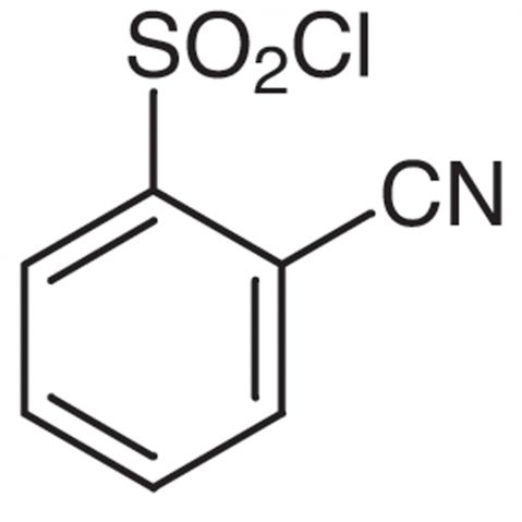 2-Cyanobenzenesulfonyl chloride 化学構造