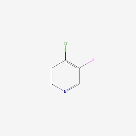 4-Chloro-3-iodo-pyridine التركيب الكيميائي