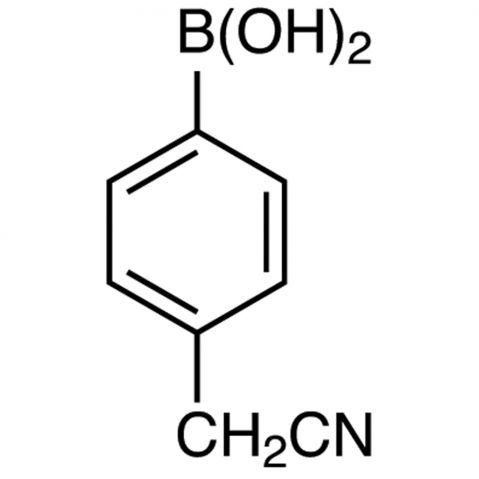 4-(Cyanomethyl)benzeneboronic acid(contains varying amounts of Anhydride) Chemical Structure