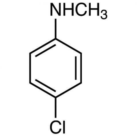 4-Chloro-N-methylaniline Chemische Struktur