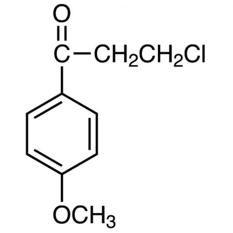 3-Chloro-4'-methoxypropiophenone Chemical Structure