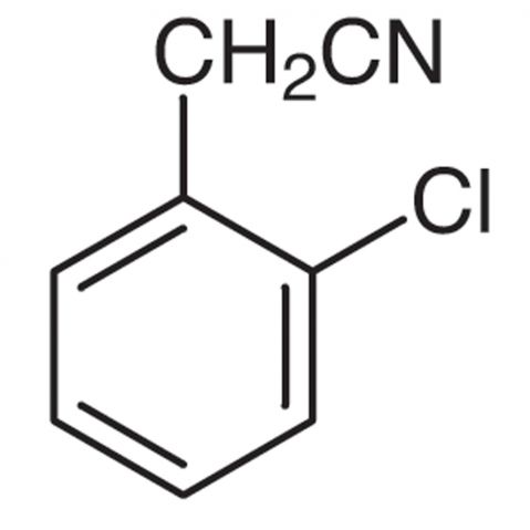 2-Chlorophenylacetonitrile Chemische Struktur