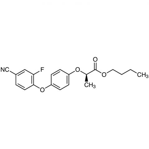 Cyhalofop-butyl Chemical Structure