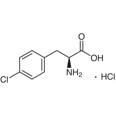 4-Chloro-L-phenylalanine Hydrochloride التركيب الكيميائي