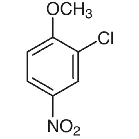 2-Chloro-4-nitroanisole Chemische Struktur