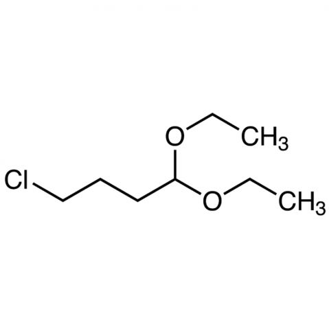 4-Chlorobutyraldehyde Diethyl Acetal Chemische Struktur