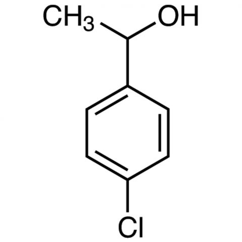 4-Chloro-α-methylbenzyl Alcohol Chemische Struktur