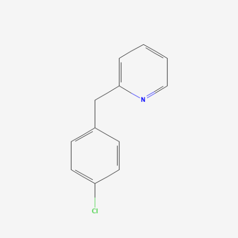 2-(4-Chlorobenzyl)pyridine 化学構造