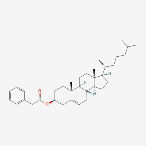 Cholesterol Phenylacetate Chemical Structure