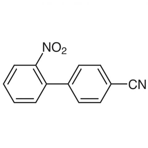 4-Cyano-2'-nitrodiphenyl Chemical Structure