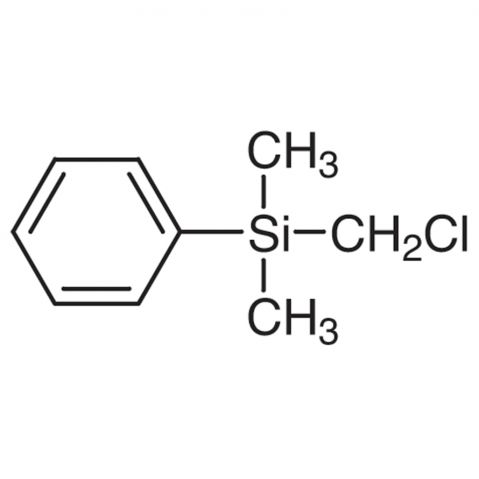 Chloromethyldimethylphenylsilane Chemical Structure