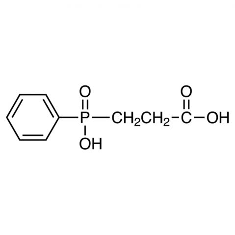 (2-Carboxyethyl)phenylphosphinic Acid Chemical Structure