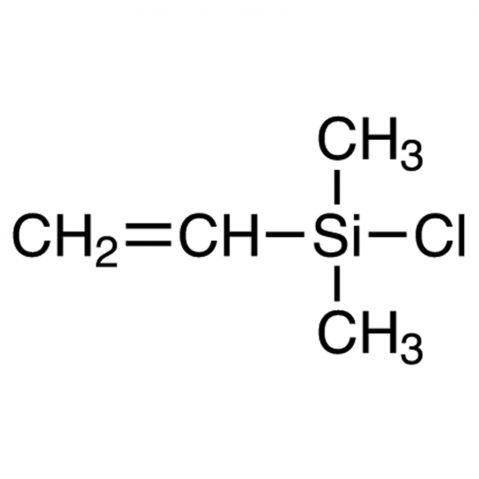 Chlorodimethylvinylsilane Chemical Structure