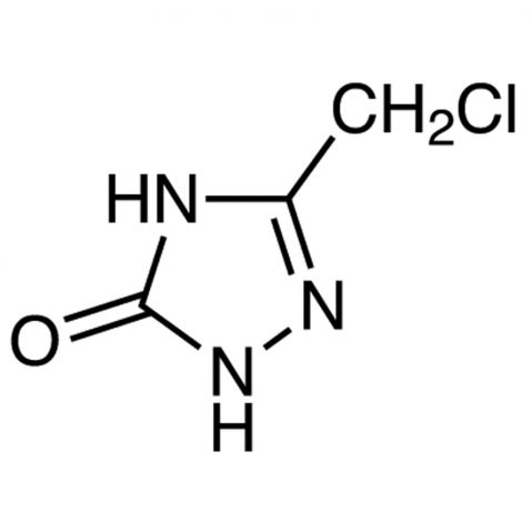 3-(Chloromethyl)-1,2,4-triazolin-5-one Chemical Structure