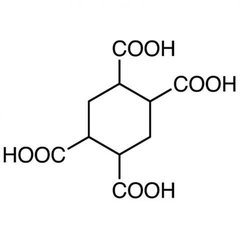 1,2,4,5-Cyclohexanetetracarboxylic Acid التركيب الكيميائي