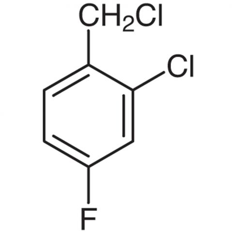 2-Chloro-4-fluorobenzyl Chloride 化学構造