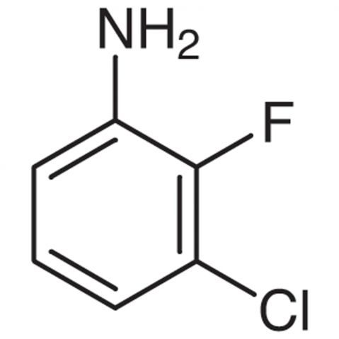 3-Chloro-2-fluoroaniline 化学構造