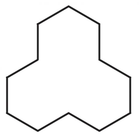 Cyclododecane Chemische Struktur