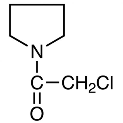 1-(Chloroacetyl)pyrrolidine التركيب الكيميائي