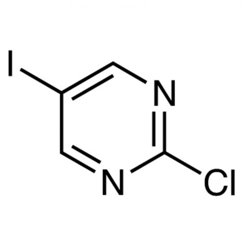 2-Chloro-5-iodopyrimidine 化学構造