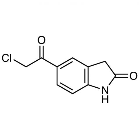 5-(Chloroacetyl)oxindole Chemische Struktur