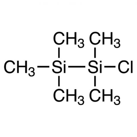 Chloropentamethyldisilane 化学構造