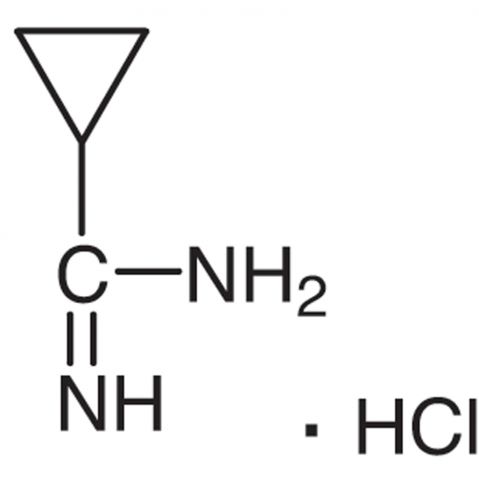 Cyclopropanecarboxamidine Hydrochloride Chemical Structure