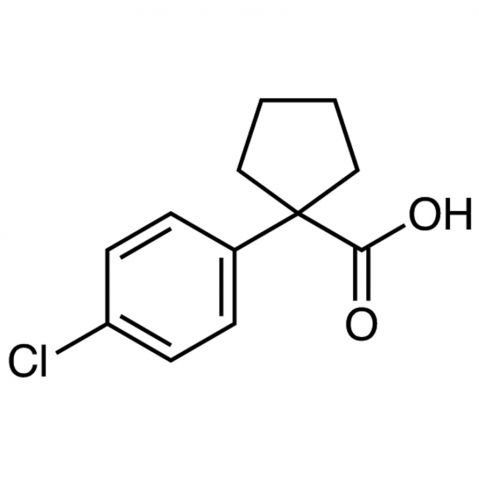 1-(4-Chlorophenyl)-1-cyclopentanecarboxylic Acid التركيب الكيميائي