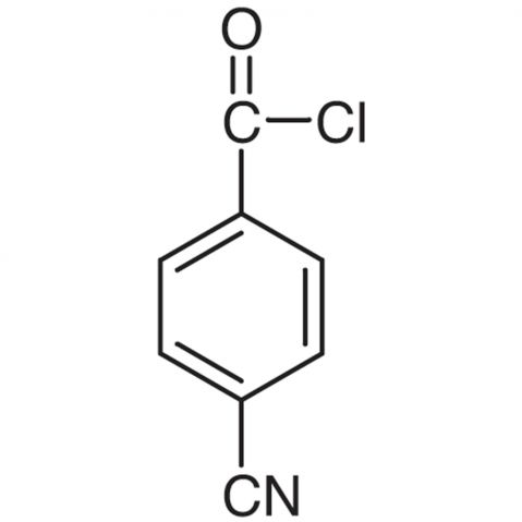 4-Cyanobenzoyl Chloride 化学構造