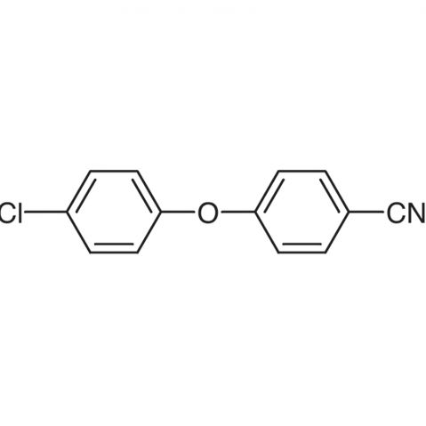 4-(4-Chlorophenoxy)benzonitrile 化学構造