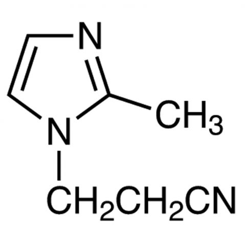 1-(2-Cyanoethyl)-2-methylimidazole Chemische Struktur