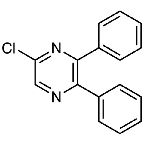 5-Chloro-2,3-diphenylpyrazine Chemical Structure