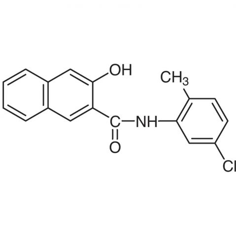 5'-Chloro-3-hydroxy-2'-methyl-2-naphthanilide Chemische Struktur