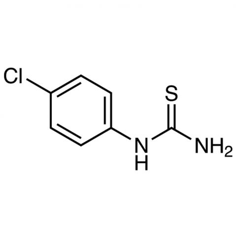 (4-Chlorophenyl)thiourea Chemische Struktur