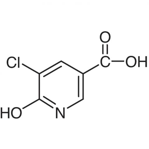 5-Chloro-6-hydroxynicotinic Acid Chemical Structure