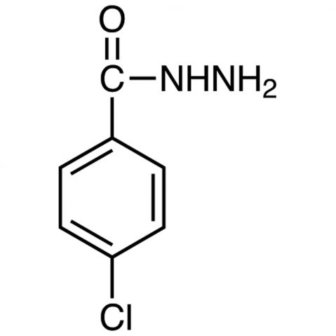 4-Chlorobenzohydrazide Chemische Struktur