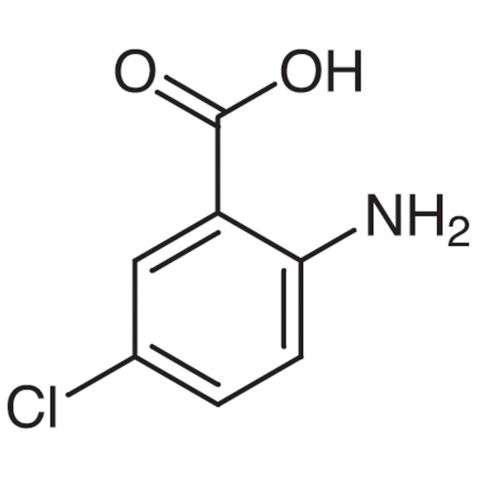 5-Chloroanthranilic Acid Chemische Struktur