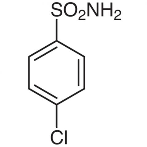 4-Chlorobenzenesulfonamide Chemische Struktur