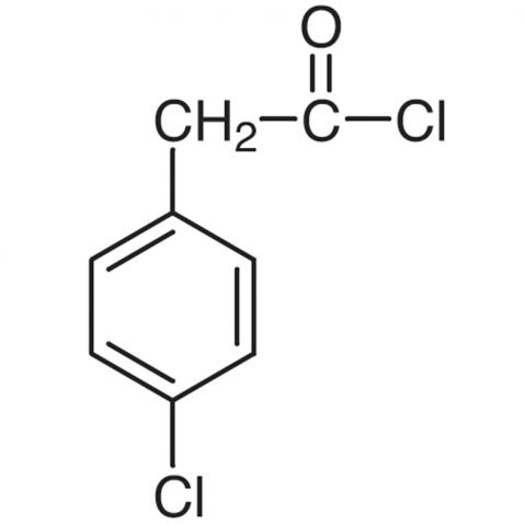 4-Chlorophenylacetyl Chloride Chemische Struktur