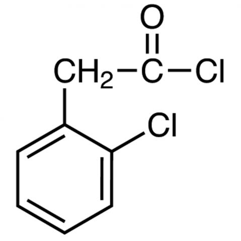 2-Chlorophenylacetyl Chloride Chemical Structure