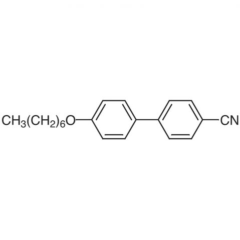 4-Cyano-4'-heptyloxybiphenyl Chemical Structure