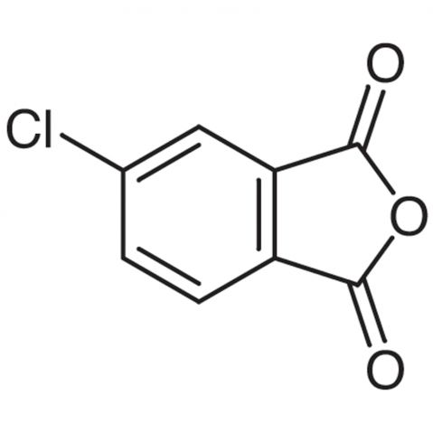 4-Chlorophthalic Anhydride Chemische Struktur