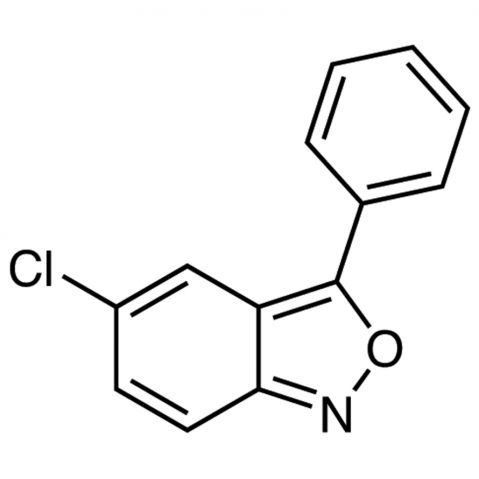 5-Chloro-3-phenyl-2,1-benzisoxazole التركيب الكيميائي